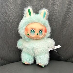 Cute Furry Mint Green Lafufu